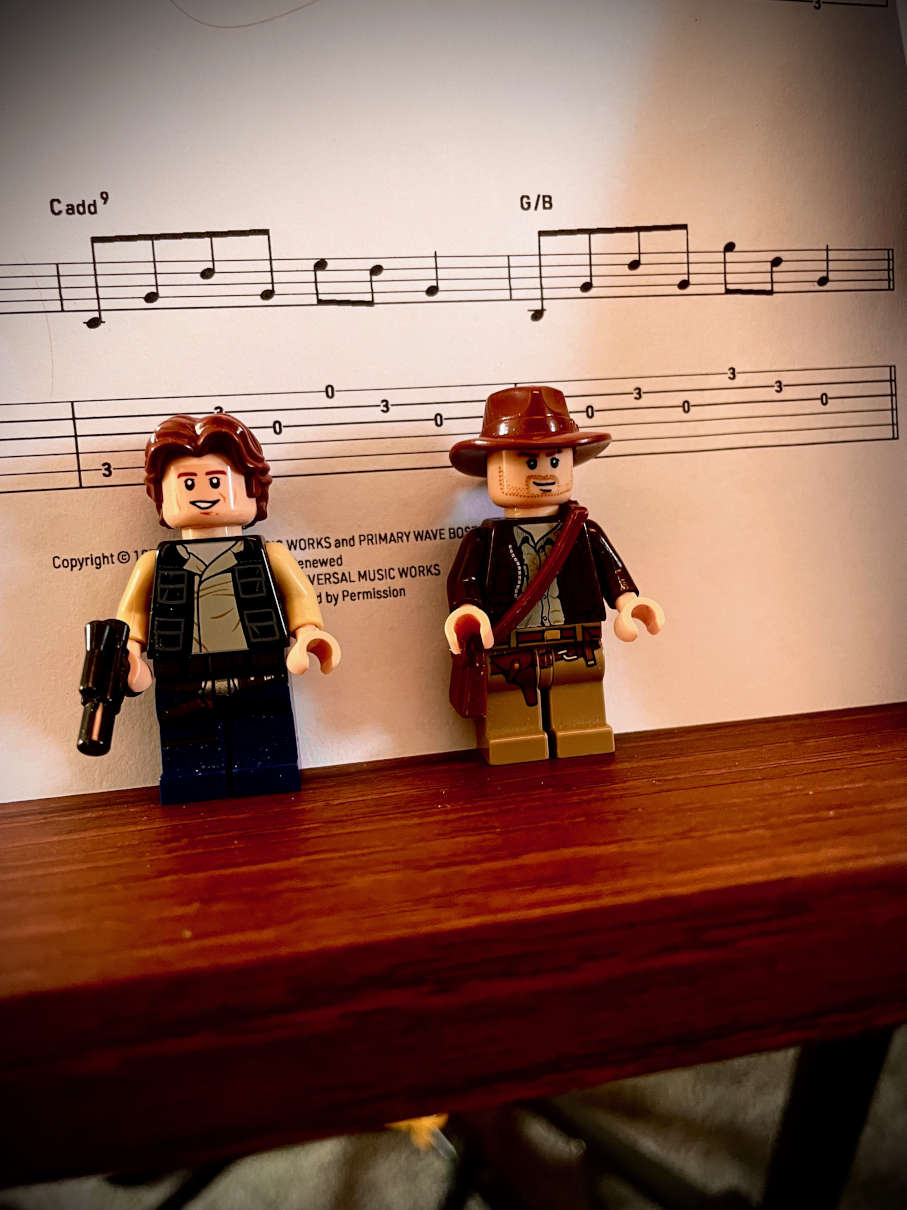 Lego Music Stand